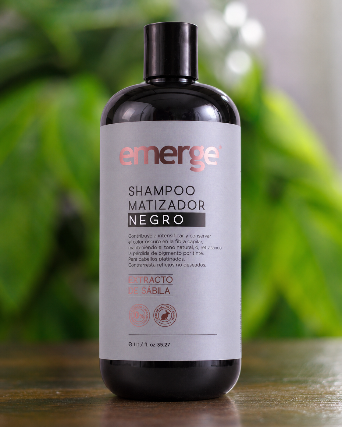 Emerge Shampoo Matizador Negro